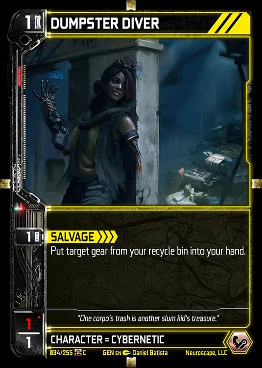DUMPSTER DIVER