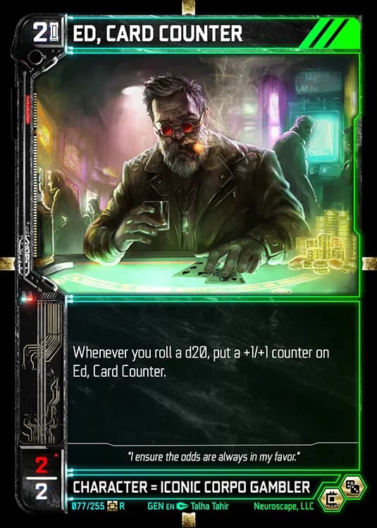 ED, CARD COUNTER