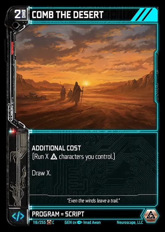 COMB THE DESERT