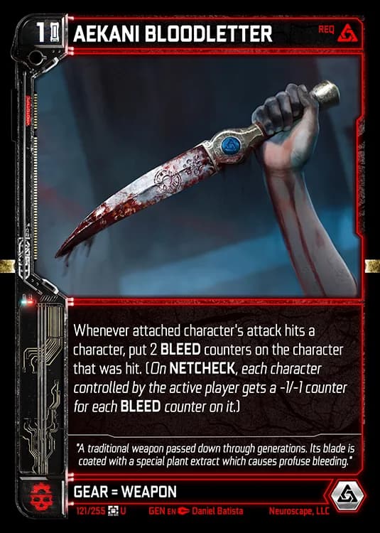 AEKANI BLOODLETTER