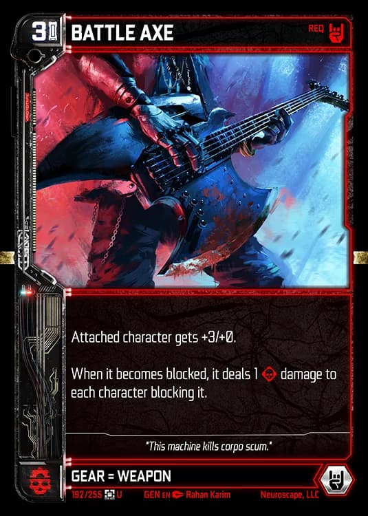 BATTLE AXE