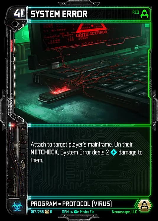 SYSTEM ERROR
