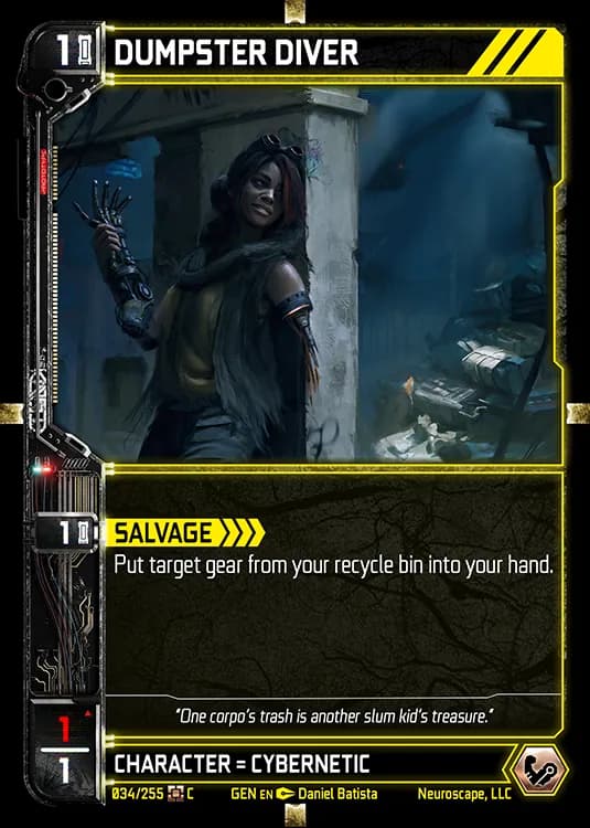 DUMPSTER DIVER