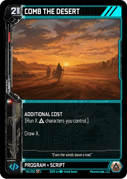 COMB THE DESERT
